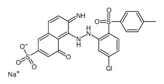 弱酸性枣红 P-L结构式
