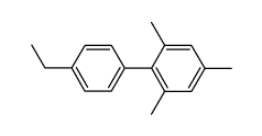 p-ethylmesitylbenzene Structure