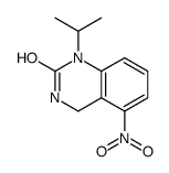 5-nitro-1-propan-2-yl-3,4-dihydroquinazolin-2-one结构式