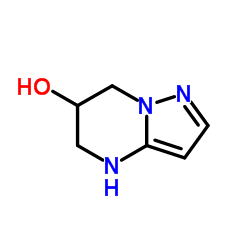 4,5,6,7-四氢-吡唑并[1,5-a]嘧啶-6-醇结构式