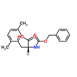 Cbz-2,5-Dimethy-D-Phenylalanine Structure