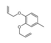 4-methyl-1,2-bis(prop-2-enoxy)benzene Structure