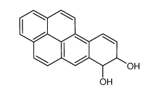 benzo(a)pyrene 7,8-dihydrodiol结构式