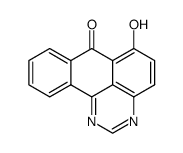 6-hydroxy-7H-benzo[e]perimidin-7-one Structure