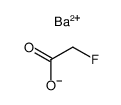 fluoro-acetic acid , barium salt Structure
