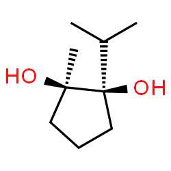 1,2-Cyclopentanediol,1-methyl-2-(1-methylethyl)-,cis-(9CI) Structure