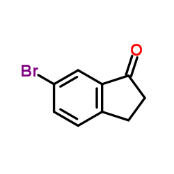 6-溴茚酮结构式