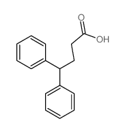 Benzenebutanoic acid, g-phenyl-结构式