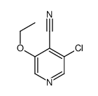 3-chloro-5-ethoxypyridine-4-carbonitrile Structure