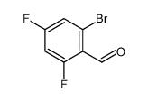 2-溴-4,6-二氟苯甲醛结构式