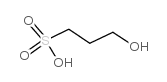 1-Propanesulfonic acid,3-hydroxy- Structure