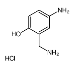 4-amino-2-(aminomethyl)phenol,hydrochloride Structure