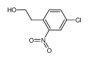 2-(4-chloro-2-nitro-phenyl)-ethanol结构式