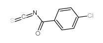 异硫氰酸对氯苯甲酰酯结构式