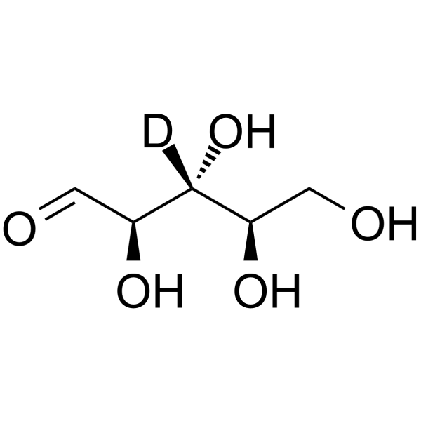 D-(-)-核糖 d-2结构式