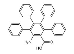 3,4,5,6-tetraphenylanthranilic acid Structure