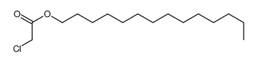 tetradecyl 2-chloroacetate Structure