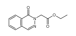 1-phthalazone-2-acetic acid ethyl ester结构式