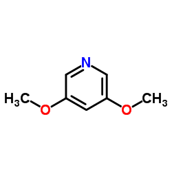 3,5-二甲氧基吡啶结构式