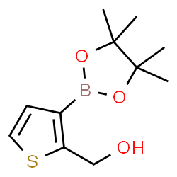 2-Hydroxymethylthiophen-3-boronic acid, pinacol ester Structure