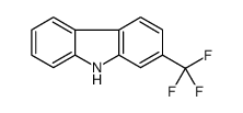 2-三氟甲基-9H-咔唑结构式