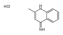 2-methylquinolin-4-amine,hydrochloride结构式