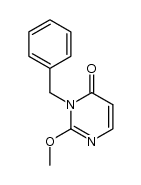 3-benzyl-2-methoxy-4-pyrimidinone Structure