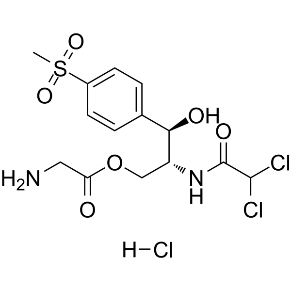 Thiamphenicol glycinate hydrochloride picture