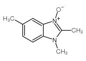 (9ci)-1,2,5-三甲基-1H-苯并咪唑,3-氧化物结构式