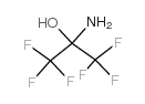 2-Aminohexafluoropropan-2-ol Structure