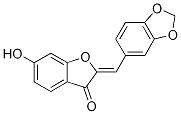 2-(1,3-苯并二唑-5-基亚甲基)-6-结构式