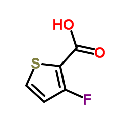 3-氟-2-噻吩甲酸结构式