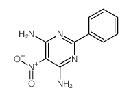 5-nitro-2-phenyl-pyrimidine-4,6-diamine Structure