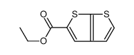 噻吩并[2,3-b]噻吩-2-羧酸乙酯结构式