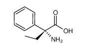 (2R)-2-氨基-2-苯基丁酸结构式