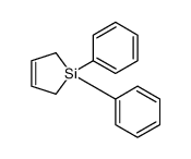 1,1-diphenyl-2,5-dihydrosilole Structure