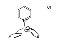 benzylboron dichloride-pyridine complex (1:2) Structure