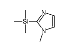 1-METHYL-2-(TRIMETHYLSILYL) IMIDAZOLE Structure