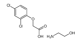 2,4-d ethanolamine salt Structure