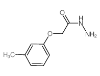 间甲苯氧基乙酸肼结构式