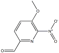 5-methoxy-6-nitropicolinaldehyde结构式