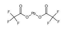 三氟乙酸铅(II)结构式