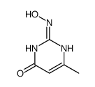 6-methyl-1H-pyrimidine-2,4-dione-2-oxime结构式