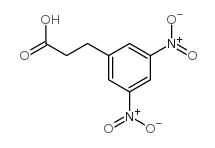 3-(3,5-dinitrophenyl)propanoic acid Structure