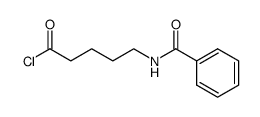 5-benzamidopentanoyl chloride Structure