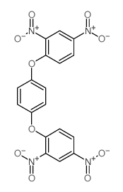 1-[4-(2,4-dinitrophenoxy)phenoxy]-2,4-dinitro-benzene结构式