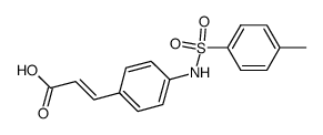 3-[4-(toluene-4-sulfonylamino)-phenyl]-acrylic acid Structure
