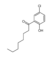 1-(5-chloro-2-hydroxyphenyl)octan-1-one Structure