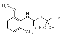 BOC-2-METHOXY-6-METHYLANILINE Structure