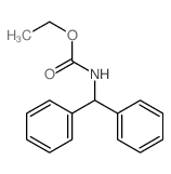ethyl N-benzhydrylcarbamate结构式
